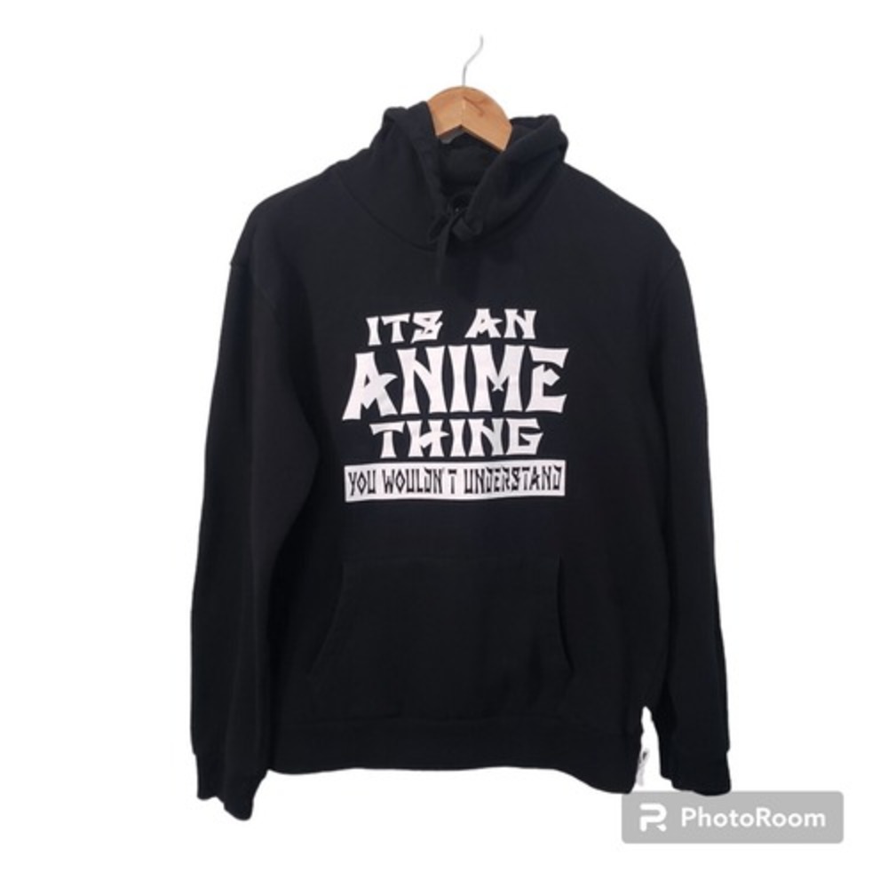 Tstars It's An Anime Thing You Wouldn't Understand Hoodie Size‎ Medium Black